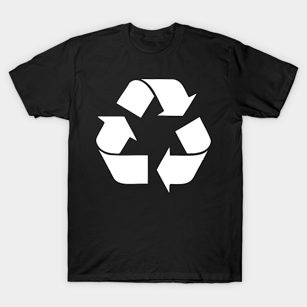 Recycle Symbol T-Shirt by silvianuri021